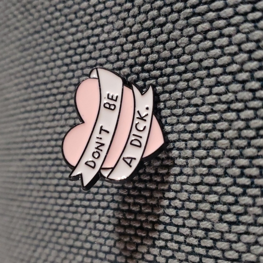 NWT "Be Nice" Pin